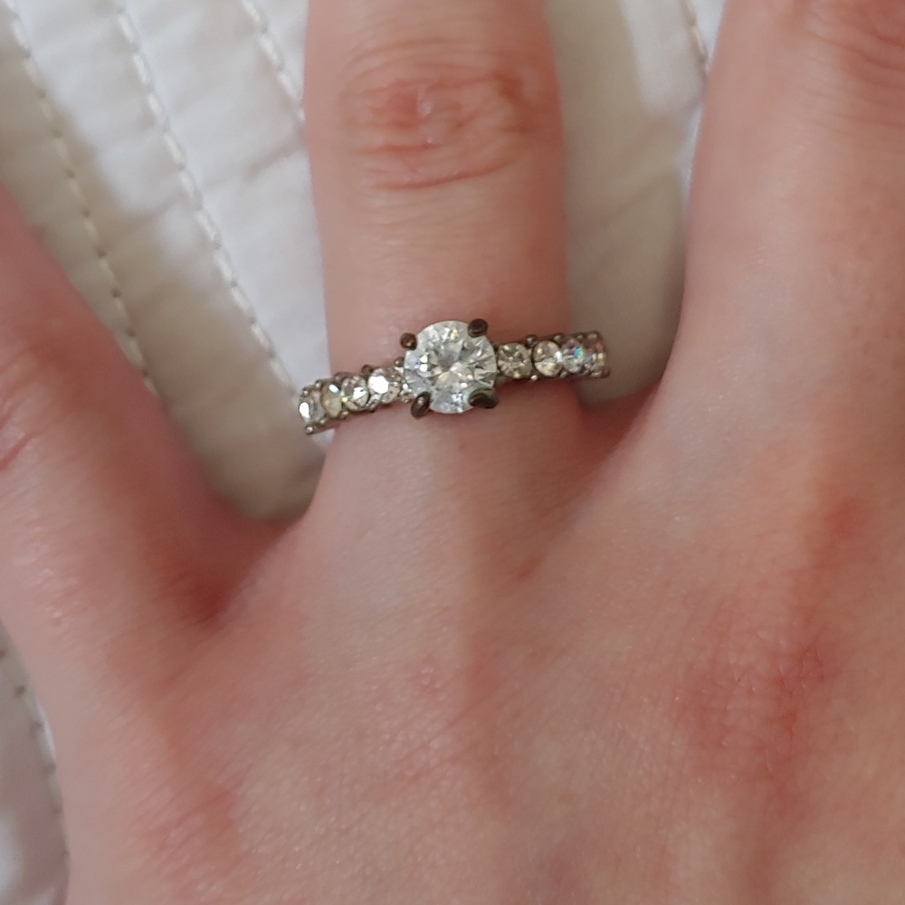 Costume engagement ring